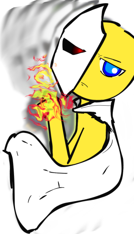 Half Of A Mask That Covers The Right Phantom Clipart (440x769), Png Download