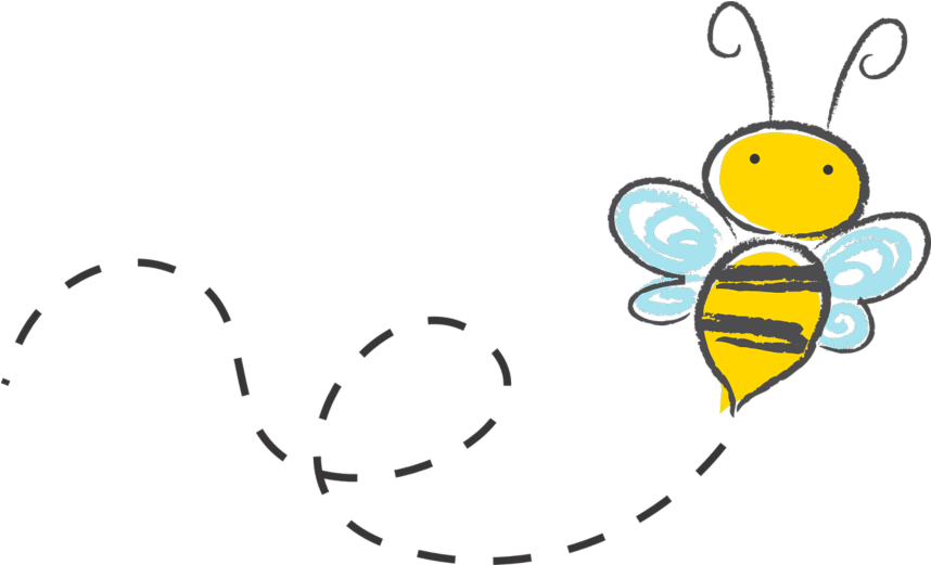 Calling All Bees Clipart (880x520), Png Download