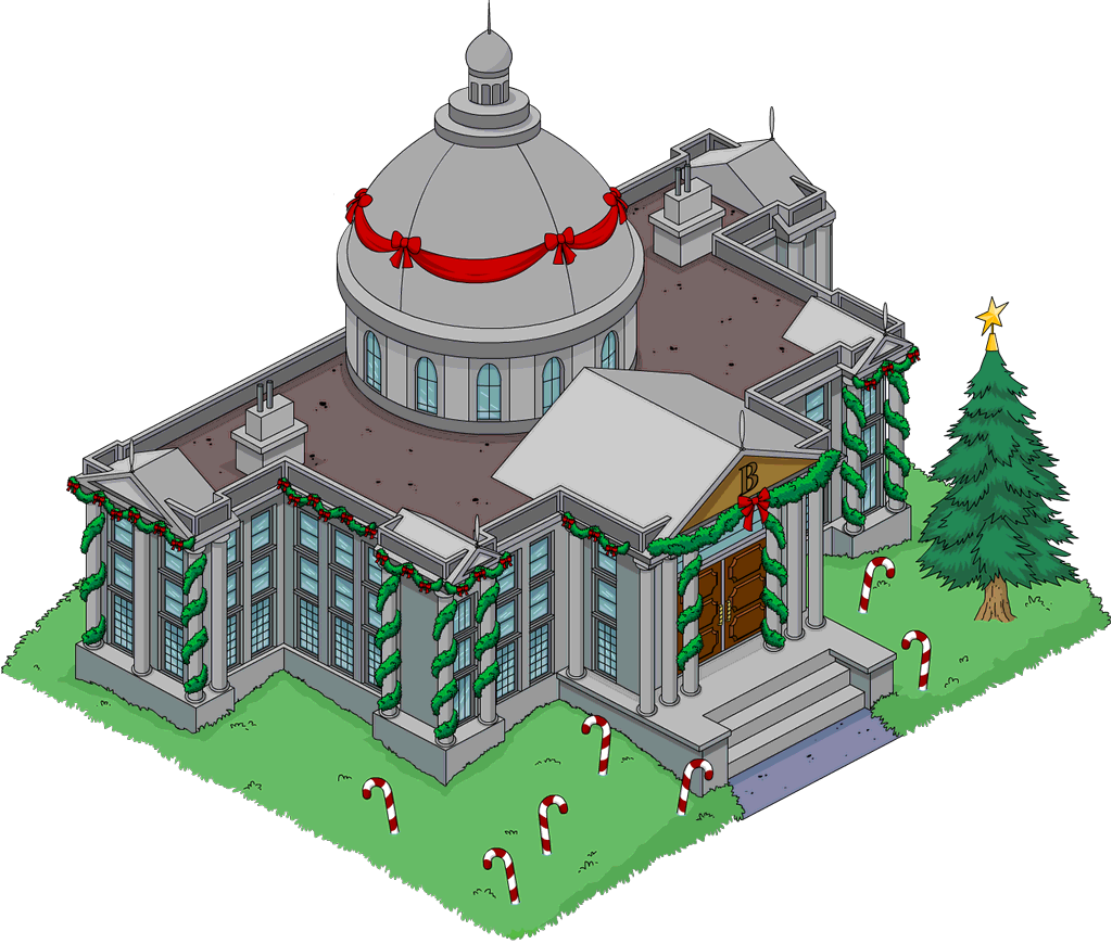 Christmas Burns Manor, Christmas Burns Manor Melted Clipart (1024x870), Png Download