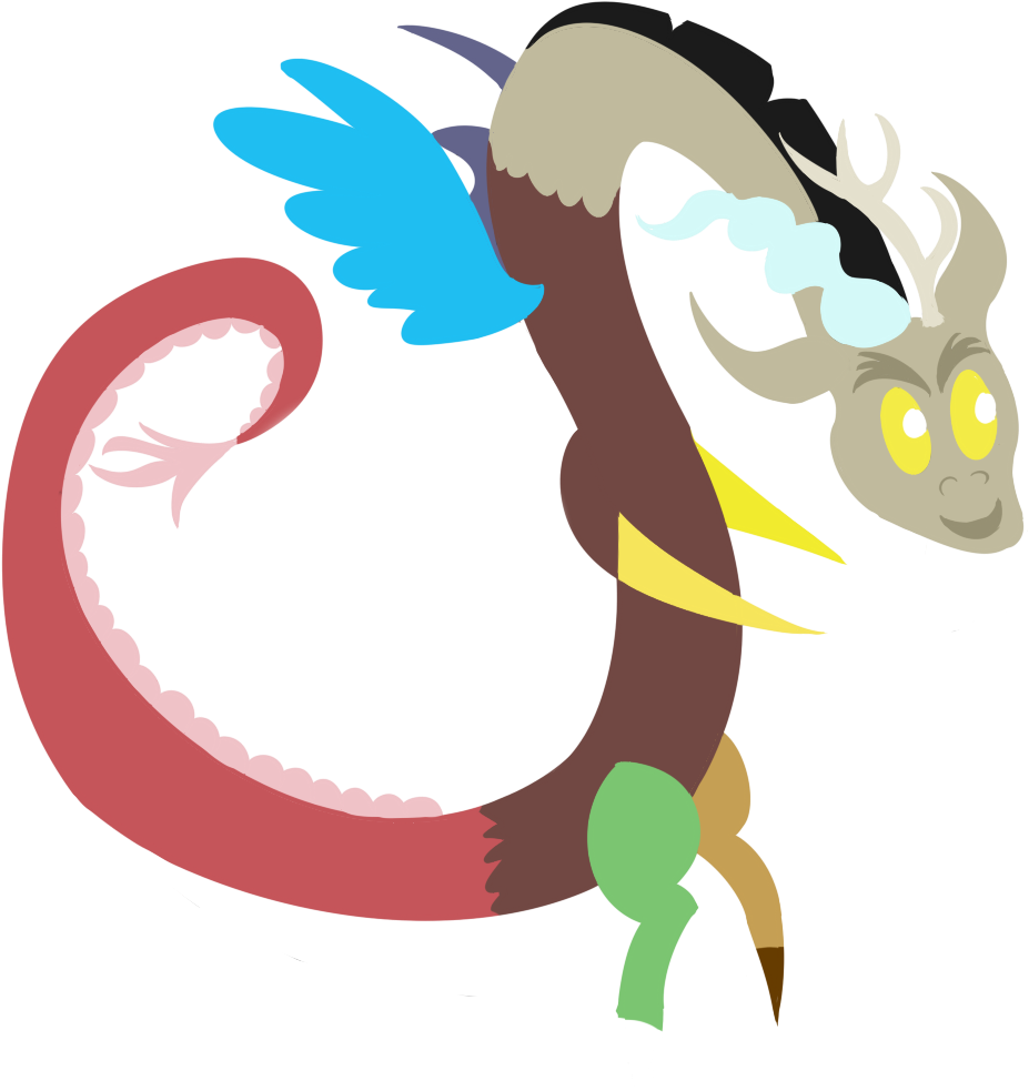 Svg Library Library Artist Dragonfoorm Discord Ponies Clipart (1000x1000), Png Download