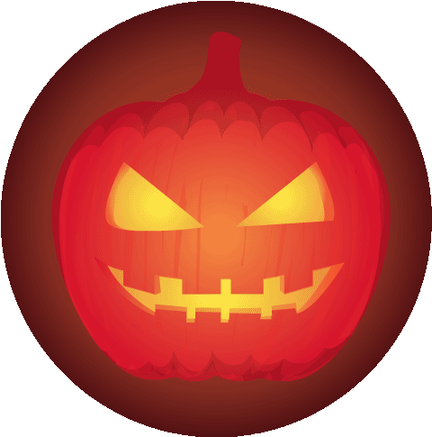Animated Gif Halloween, Transparent, App, Share Or Clipart (600x600), Png Download