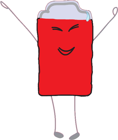 Tired Sleepy Sleep Recharge Puns Pun Punny Out Of Juice Clipart (800x800), Png Download