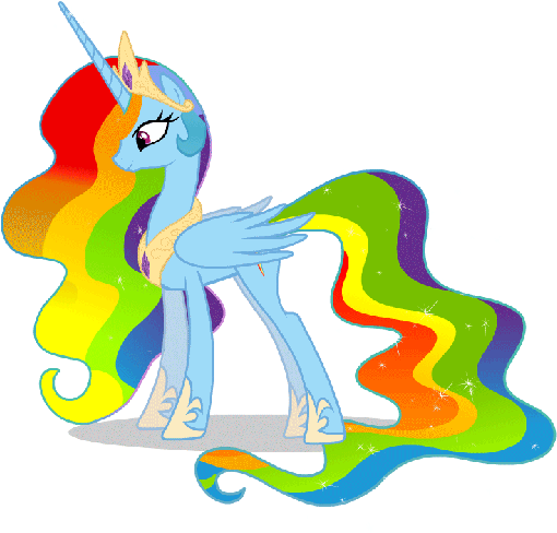 Image Alicorn Rainbow Dash Clipart (888x499), Png Download