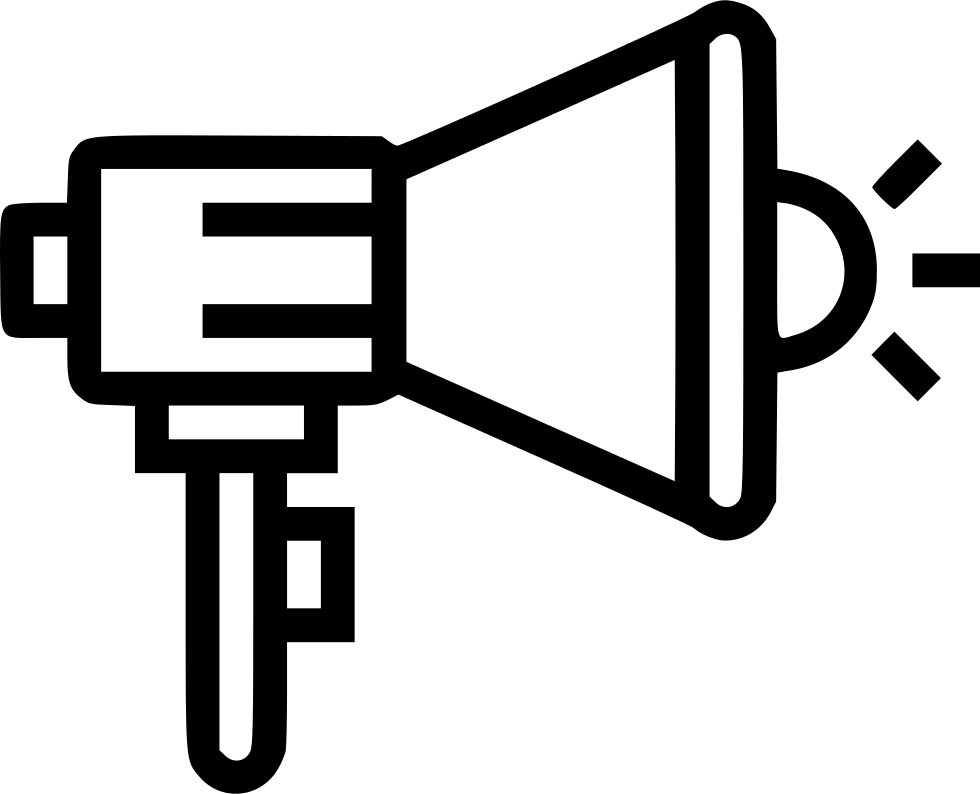 Ads Advertising Advertisement Loud Speaker Announcement Clipart (980x794), Png Download