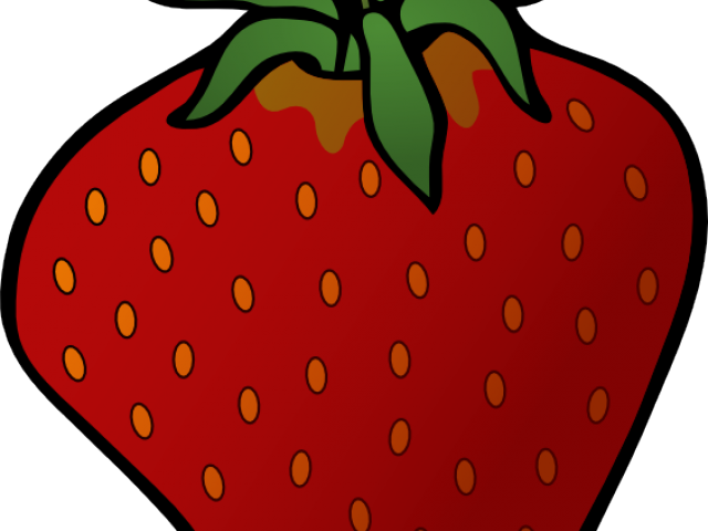 Strawberry Clipart Face - Png Download (640x480), Png Download
