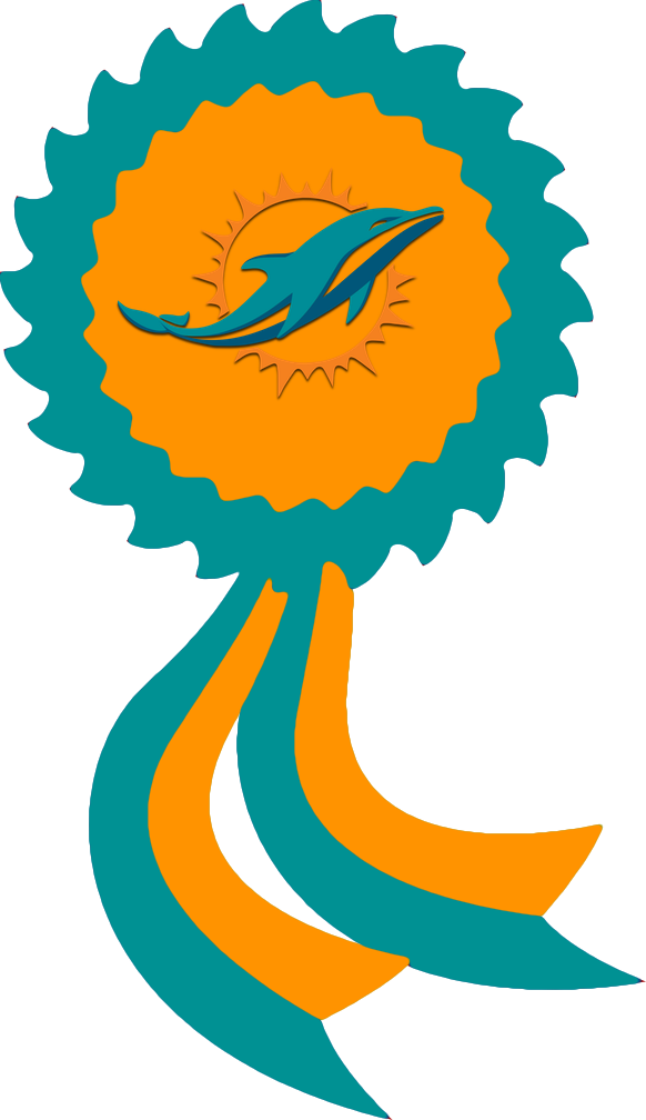 Miami Dolphins 32 Nfl Teams, Football Team, Eagles Clipart (582x1008), Png Download