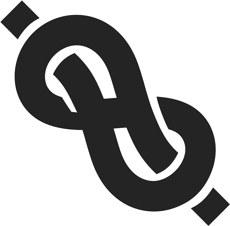 Knotted Rope Rubber Stamp Clipart (800x800), Png Download