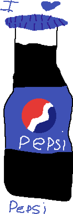 I <3 Pepsi Clipart (400x900), Png Download