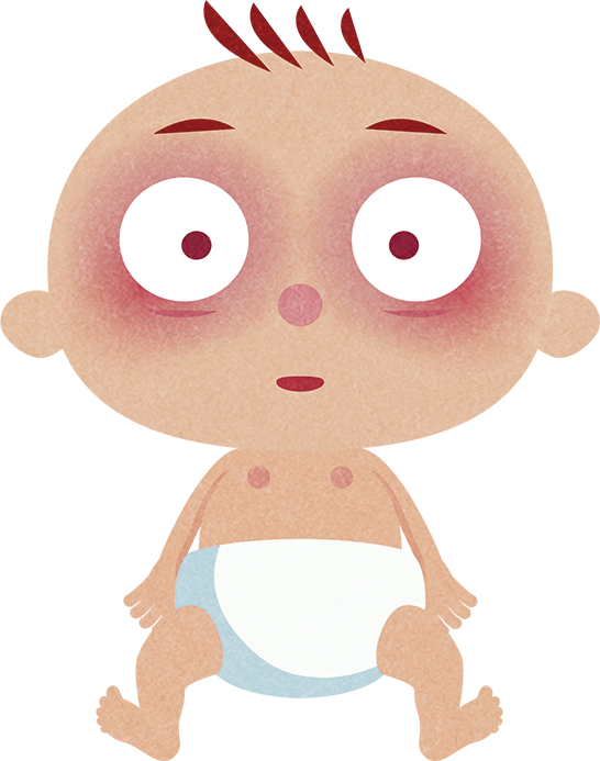 Stool Consistency Sleep Through The Night Clipart (546x693), Png Download