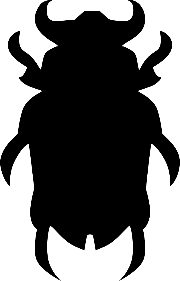 Microbe Beetle Beatle Comments Clipart (628x980), Png Download