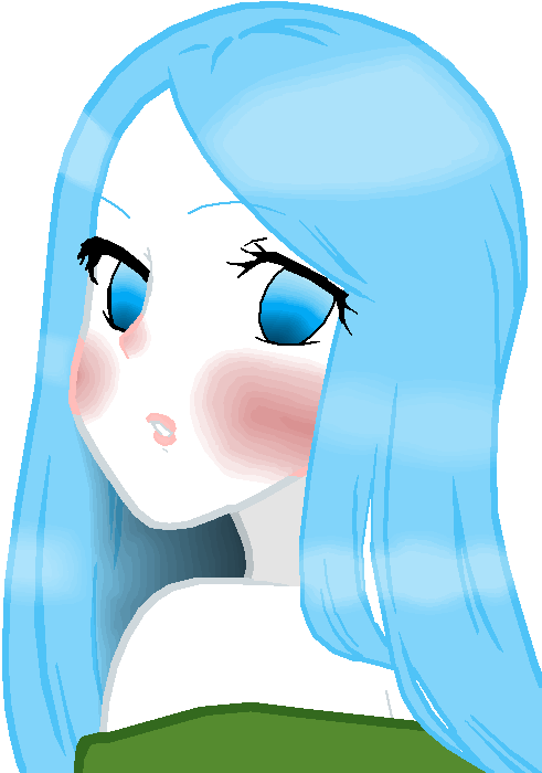 Girly Girl Clipart (491x700), Png Download