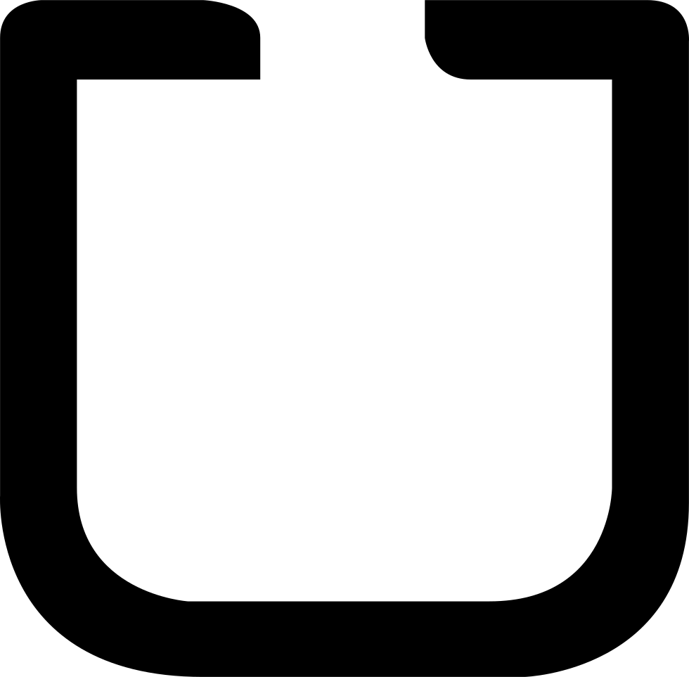 Uber App Icon Clipart (980x962), Png Download