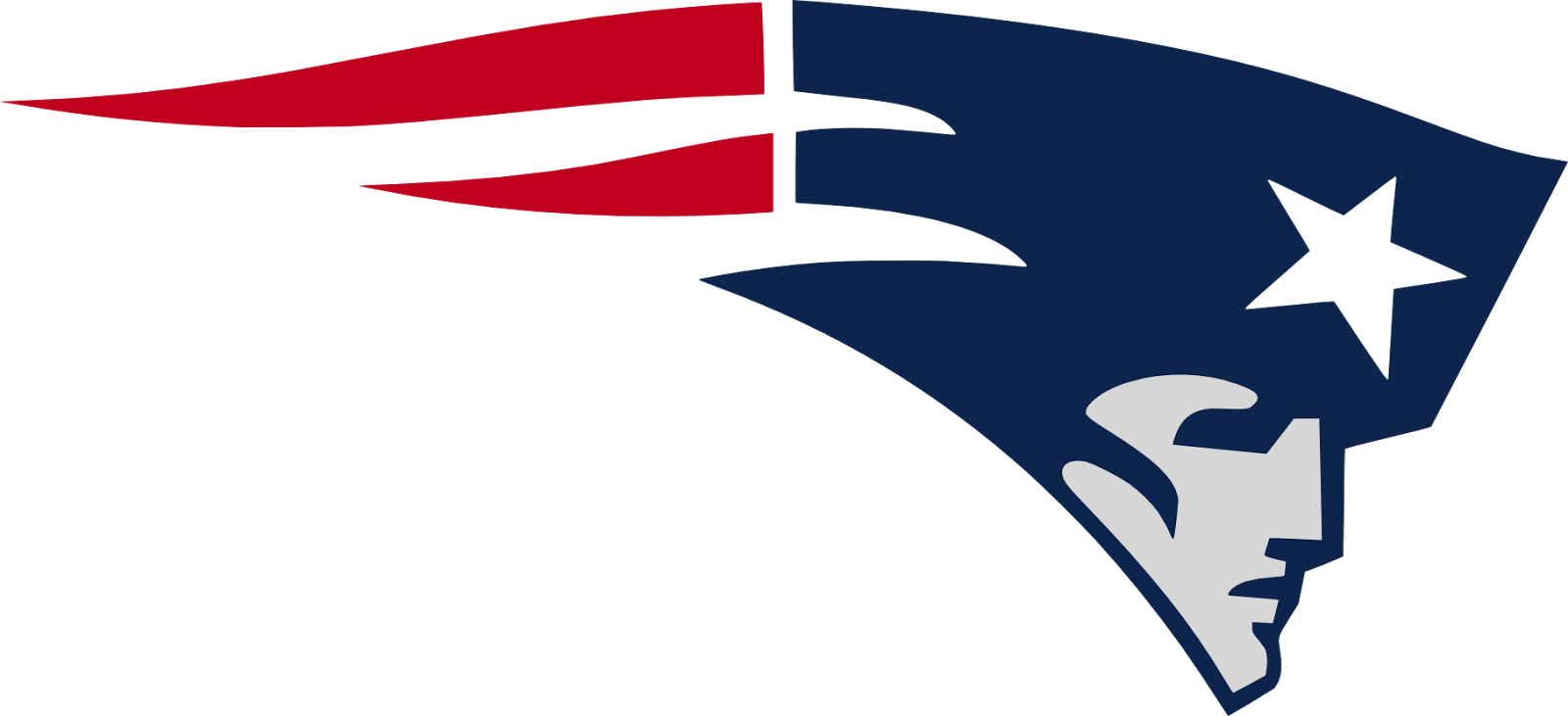 Patriots & Seahawks Svgs Clipart (1600x731), Png Download