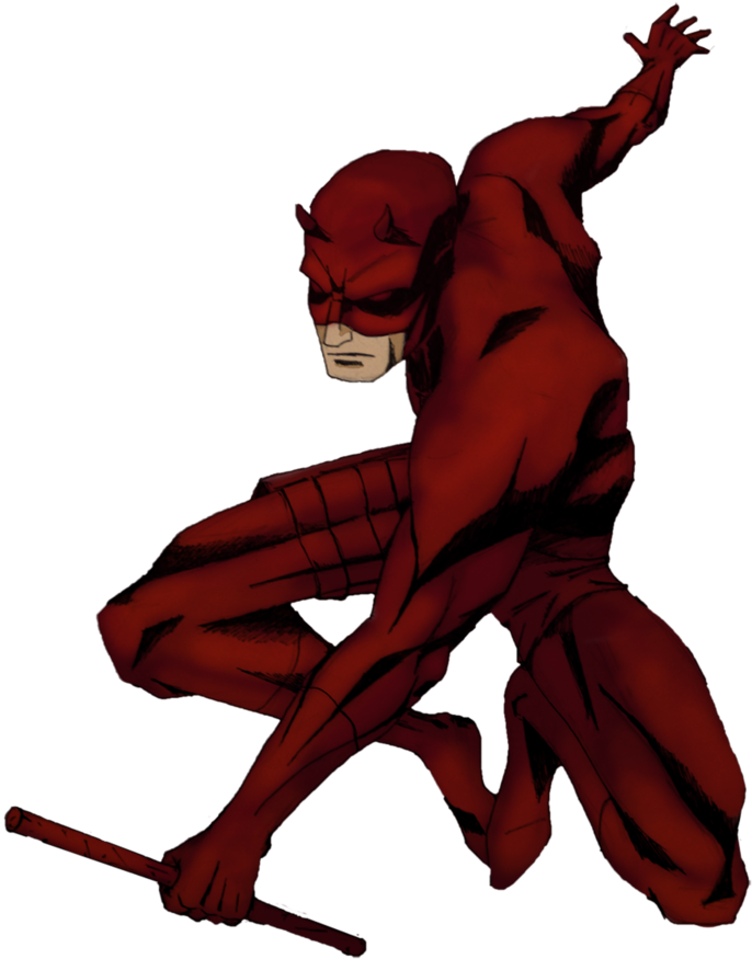 Daredevil Clipart - Png Download (714x1119), Png Download