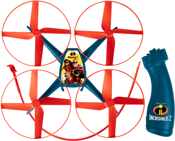 The Incredibles 2 Rescue Drone Clipart (600x600), Png Download