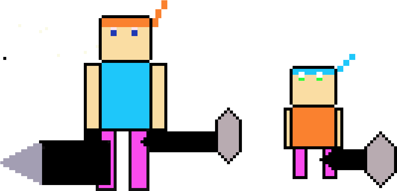 Slayer And Side Kick Clipart (1440x700), Png Download