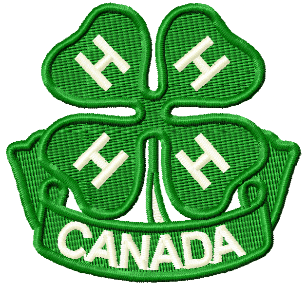 4h Canada Logo Clipart (630x585), Png Download