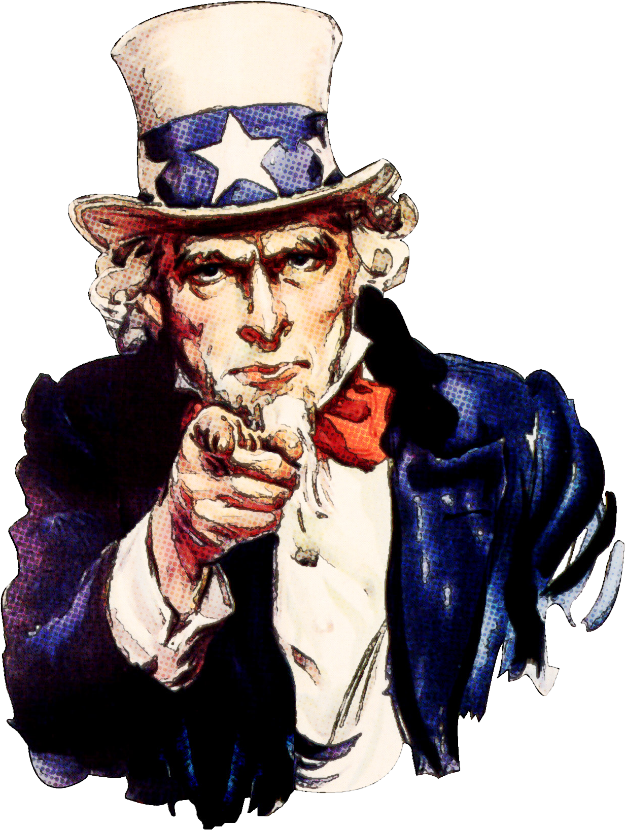 Uncle Sam By Trekkie313 Feedyeti Clipart (1232x1636), Png Download