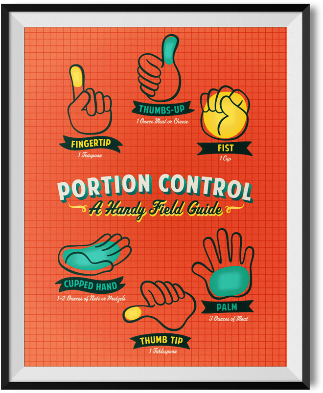 Portion Hands Clipart (746x900), Png Download