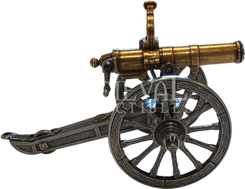 1861 Miniature Civil War Gatling Gun Clipart (850x850), Png Download