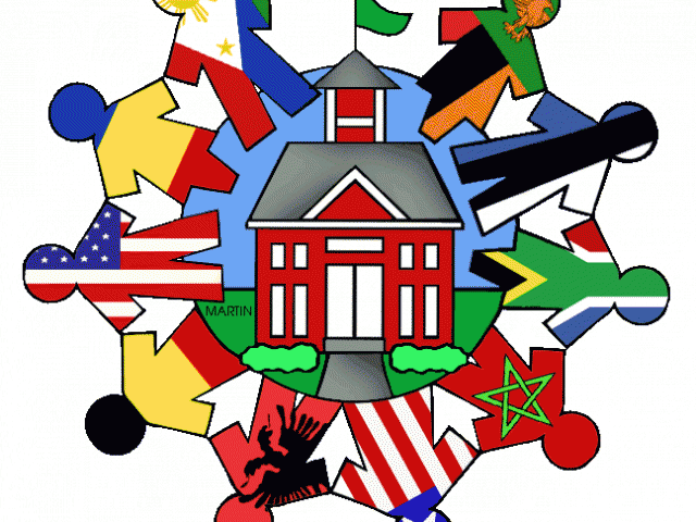 Cultural Multicultural Family Free On Teacher Clipart (640x480), Png Download