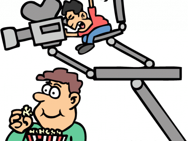 Lying Down Clipart Popcorn - Png Download (640x480), Png Download