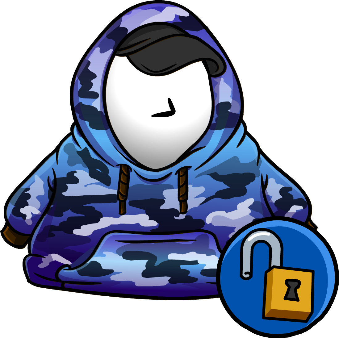 Blue Hip Hop Hoodie Clipart (1125x1117), Png Download