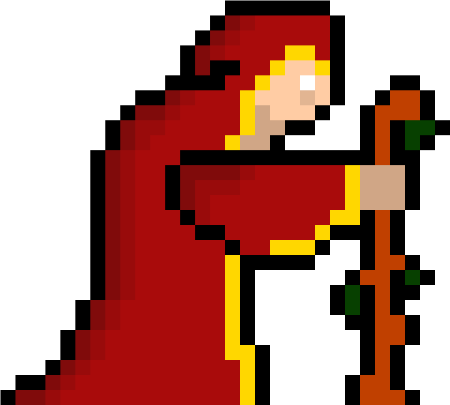 Wizard Of Old By Grohiik Clipart (960x960), Png Download