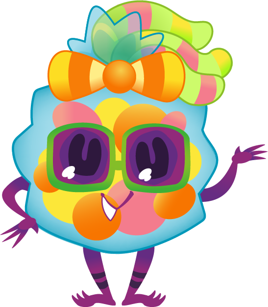 A New Monster Coming To Monster Yogurt Clipart (547x625), Png Download