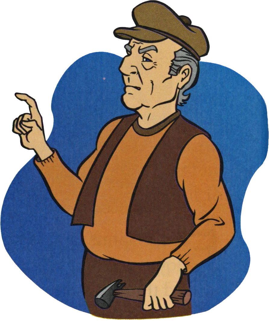 "hey, Old Man I Bet You Can't Make Your Hand Like Clipart (893x1068), Png Download