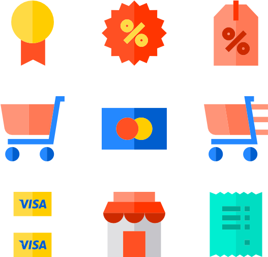 Ecommerce Elements Clipart (600x564), Png Download