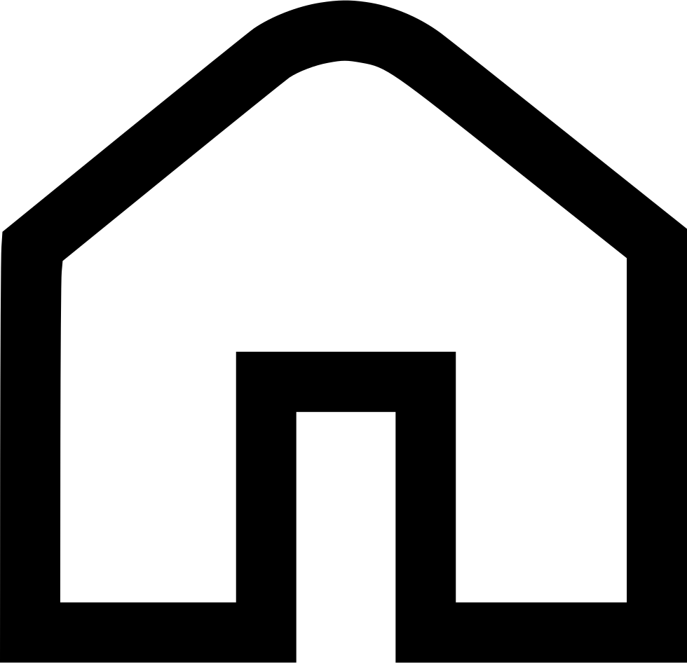 Home Logo In Circle Comments Clipart (980x946), Png Download