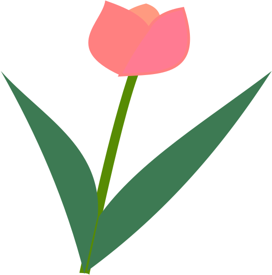 Tulip Flower - Icon Clipart (666x666), Png Download