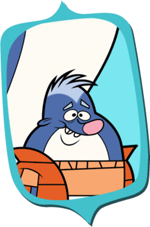 Download Dave The Skunk In The Mirror Clipart Png Photo Transparent Png (480x729), Png Download