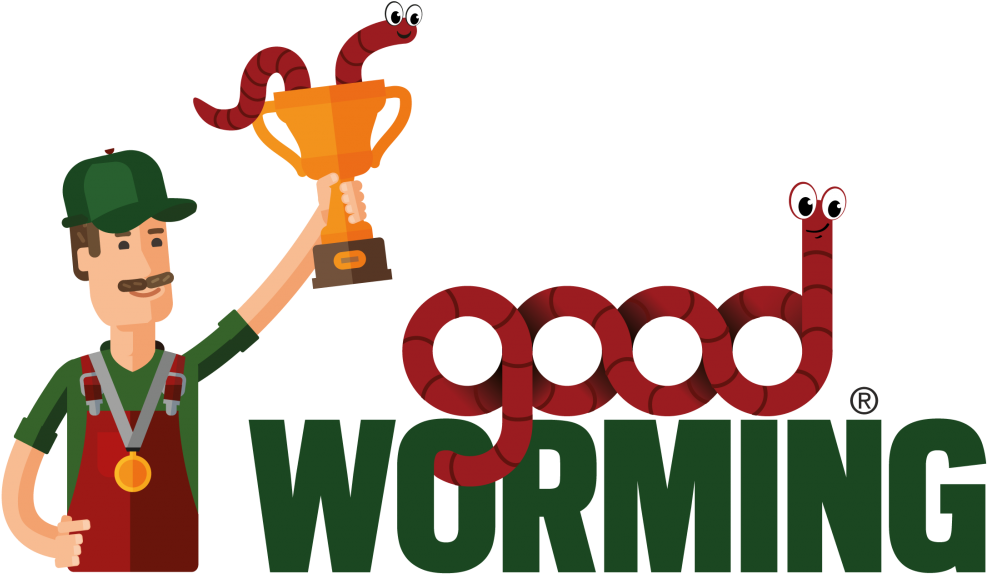This Is A Logo For A Liquid Worm Fertilizer Brand Clipart (1024x642), Png Download