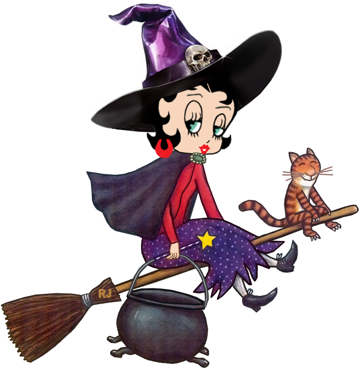 Betty Cute Witch Clipart (750x800), Png Download