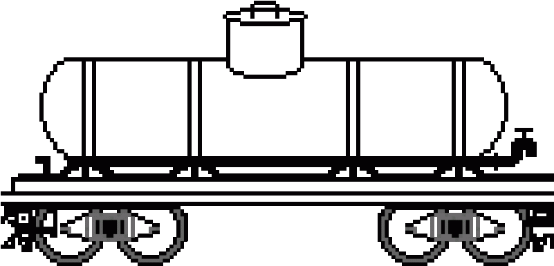 Train Car Clipart Black And White Clipart Panda Free - Png Download (800x491), Png Download