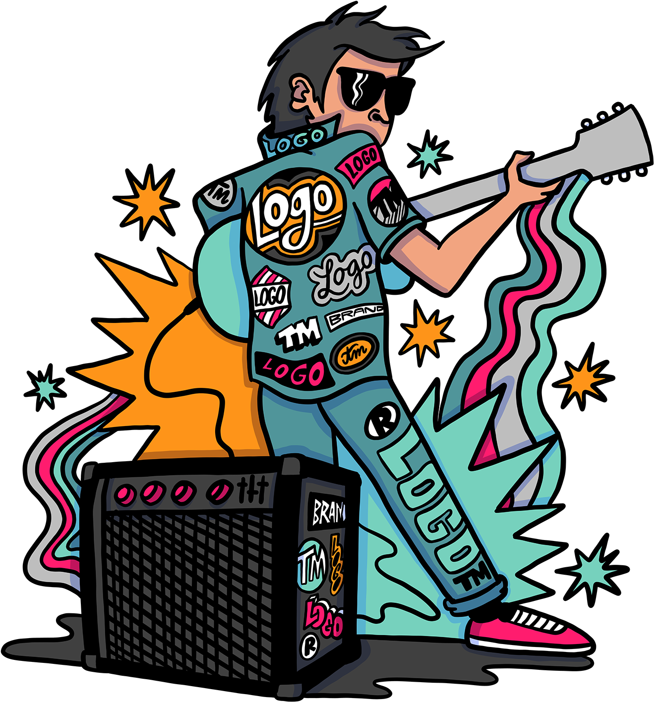 Editorial Illustrations For The Washington Post For Clipart (1400x1498), Png Download