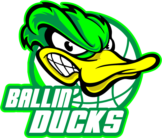 "mean Duck" Snapback Hat Ballin Ducks Clipart (696x612), Png Download