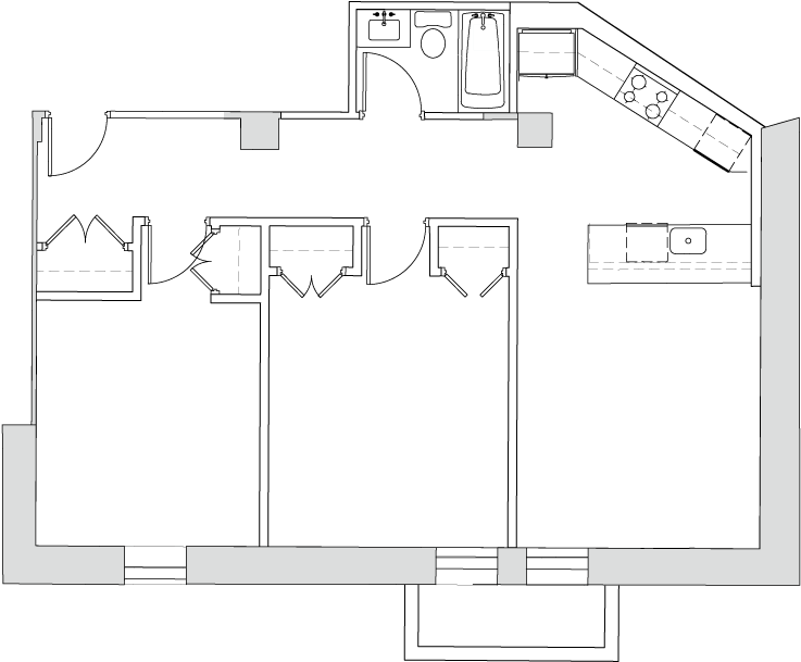 Apartment T04 Clipart (800x800), Png Download