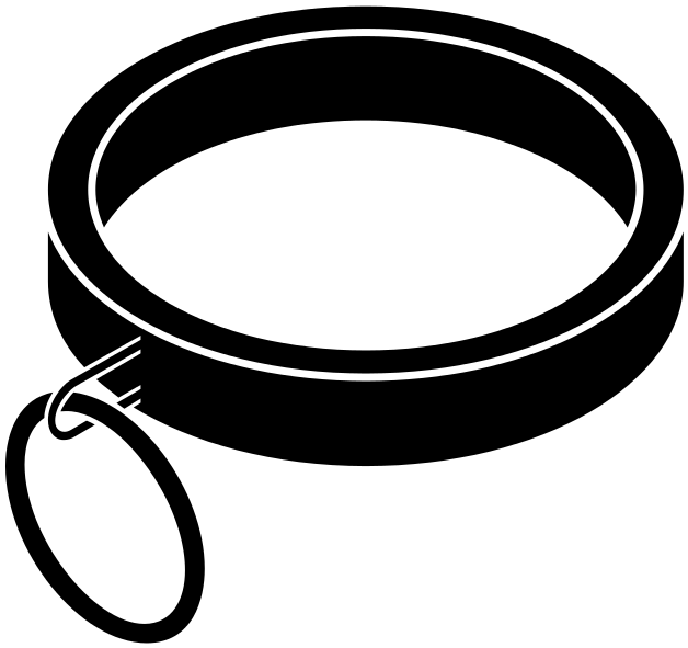 Isometric Collar Bdsm Clipart (648x600), Png Download