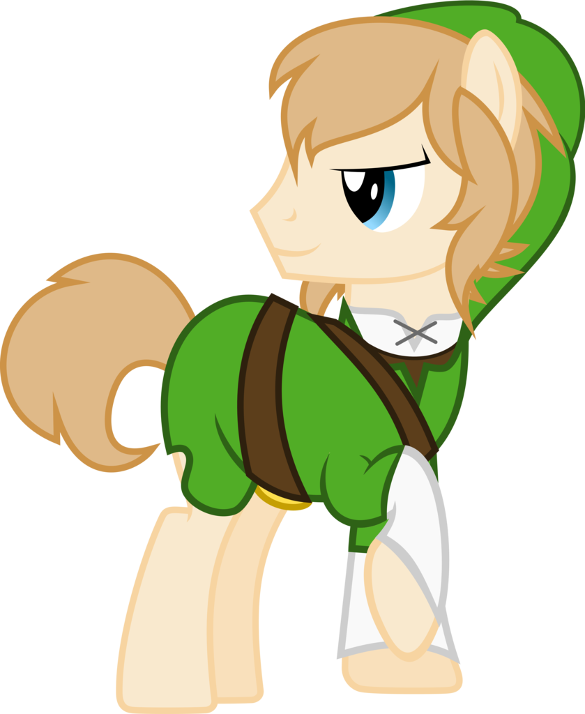 Bubblestormx, Link, Nintendo, Ponified, Safe, The Legend Clipart (839x1024), Png Download
