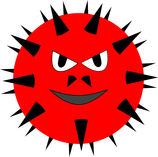 Mouth Clipart Evil - Png Download (600x596), Png Download