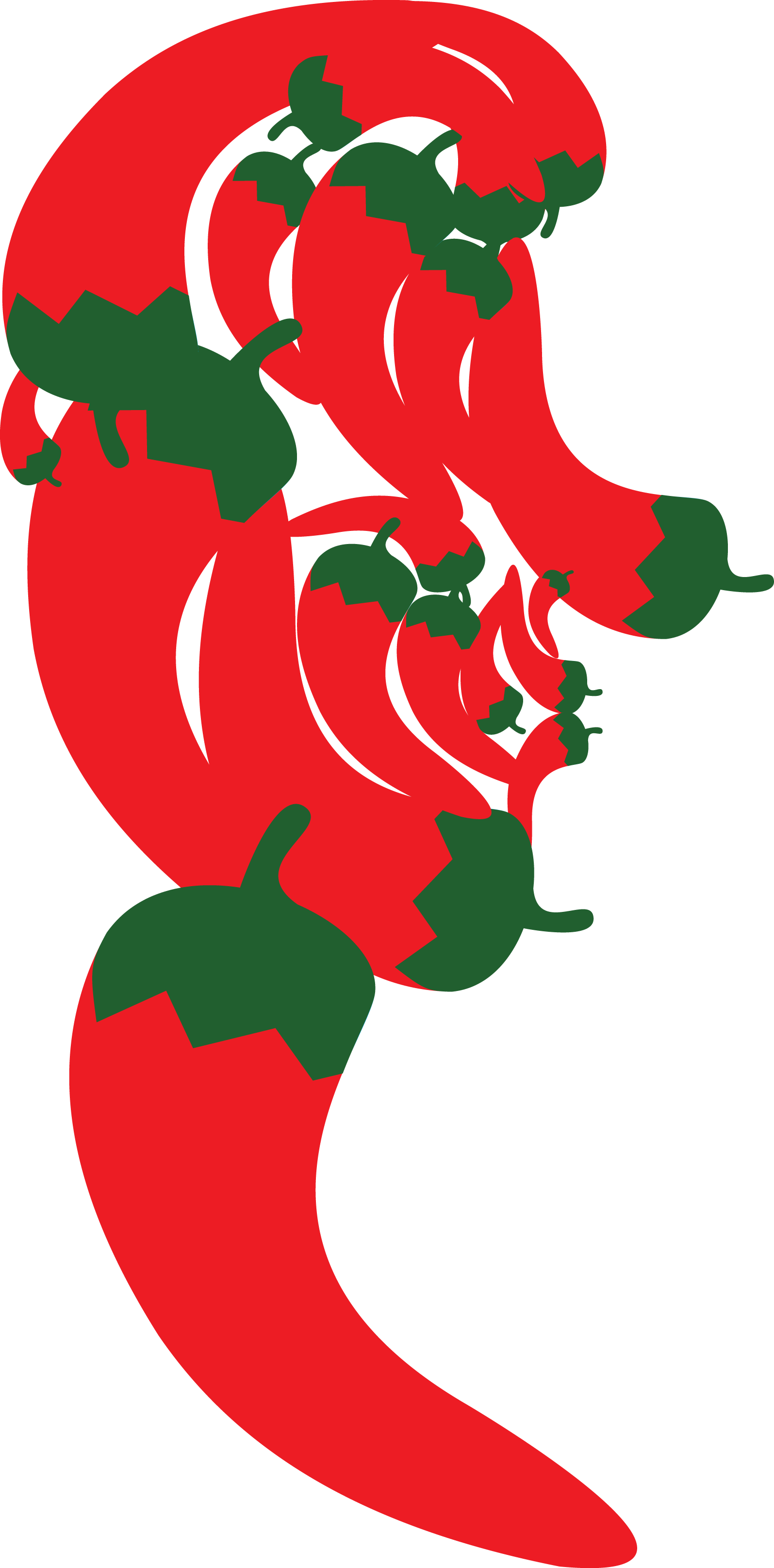 Chilly Pepper Clipart (1595x3231), Png Download