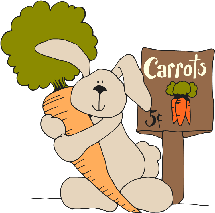 Night Vision Achieved Through Carrot Cake Of Course Clipart (772x764), Png Download