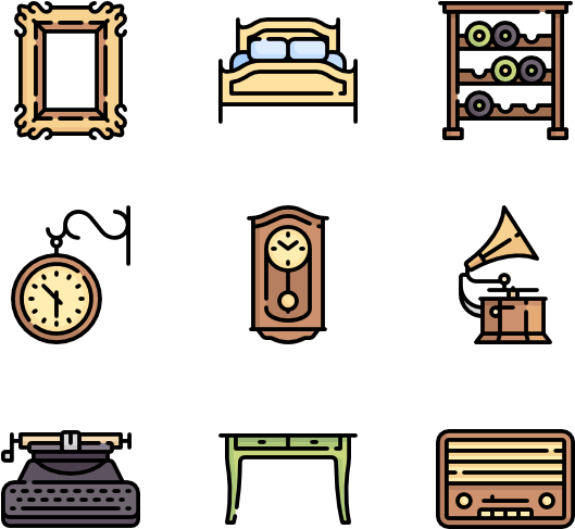 Vintage Decoration Clipart (600x564), Png Download