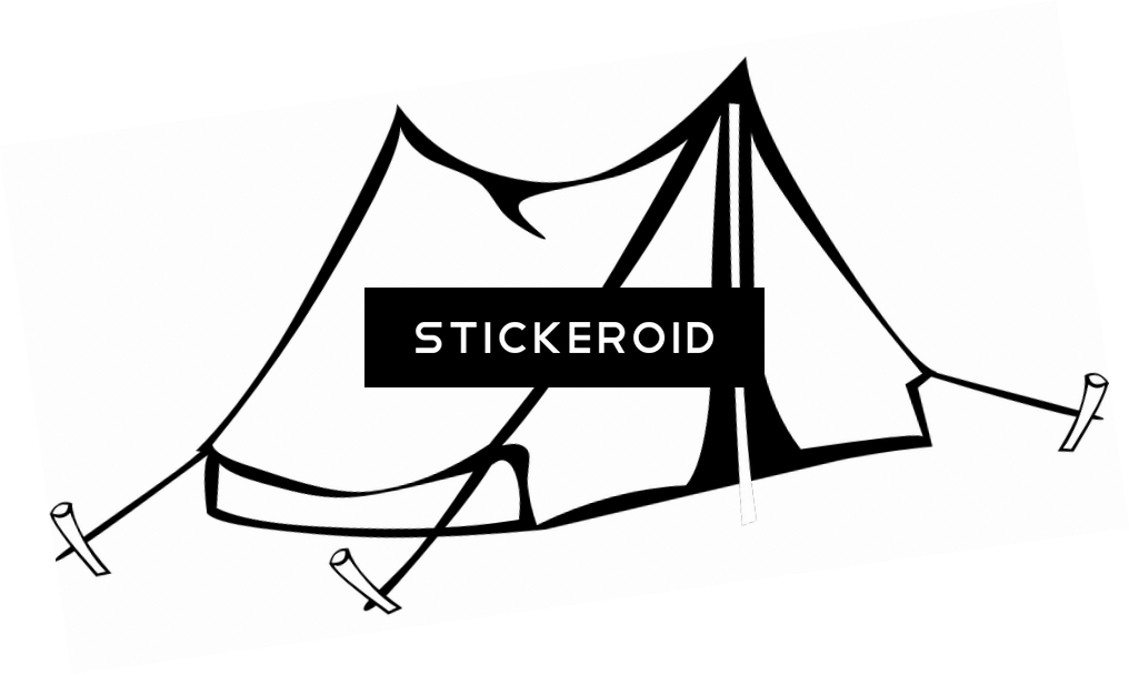 Campsite Clipart (1016x608), Png Download