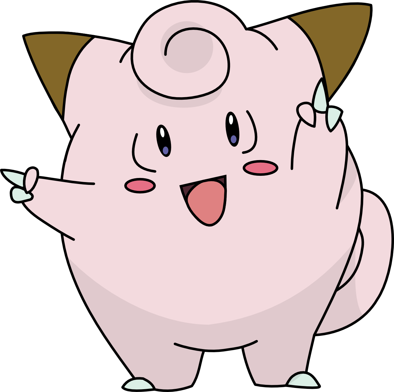 Oh Sidenote- Clefairy Is The Dumbest Thing I Have Ever Clipart (1256x1251), Png Download