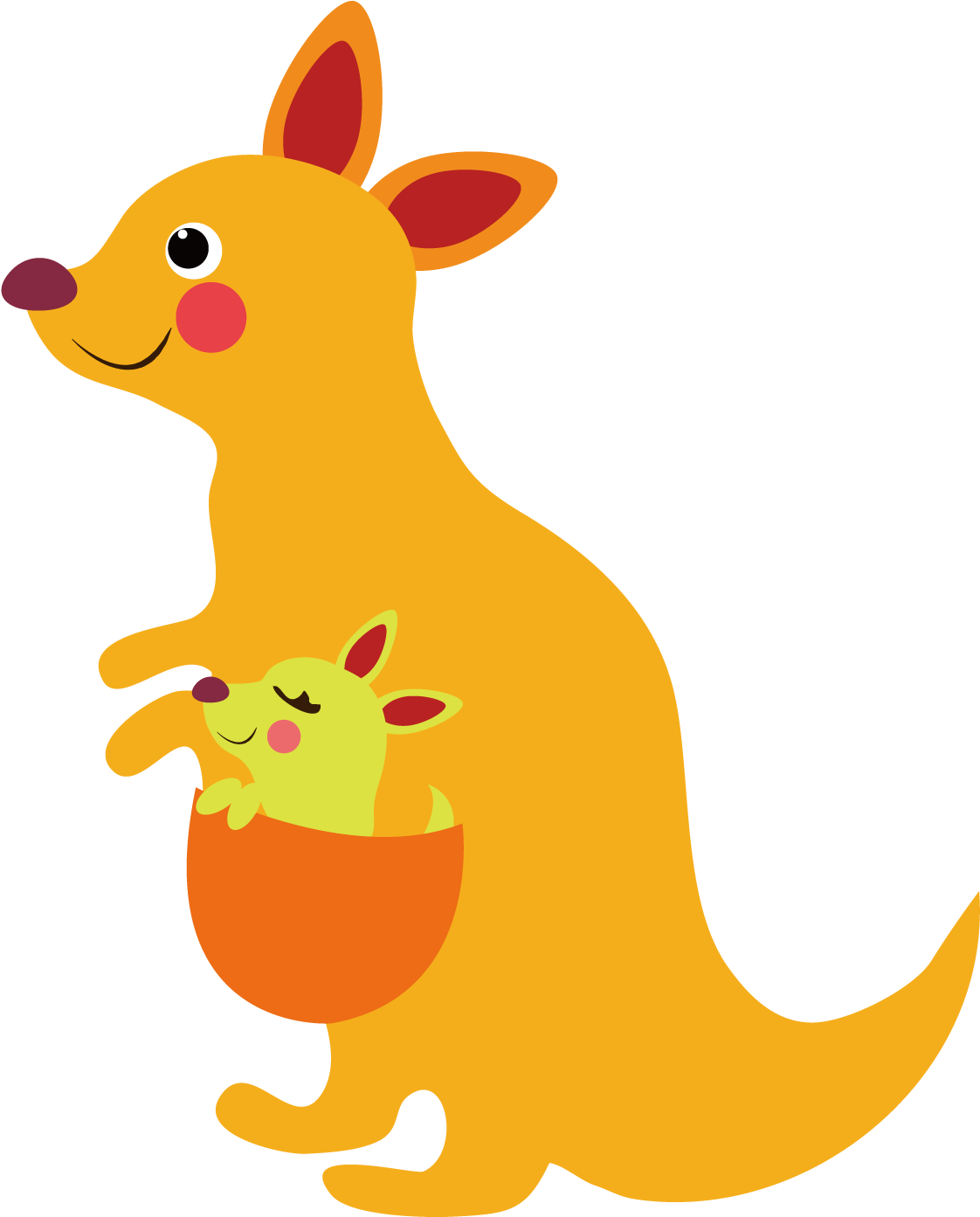 Banner Transparent Library Macropodidae Clip Art Mother - Png Download (1500x1500), Png Download