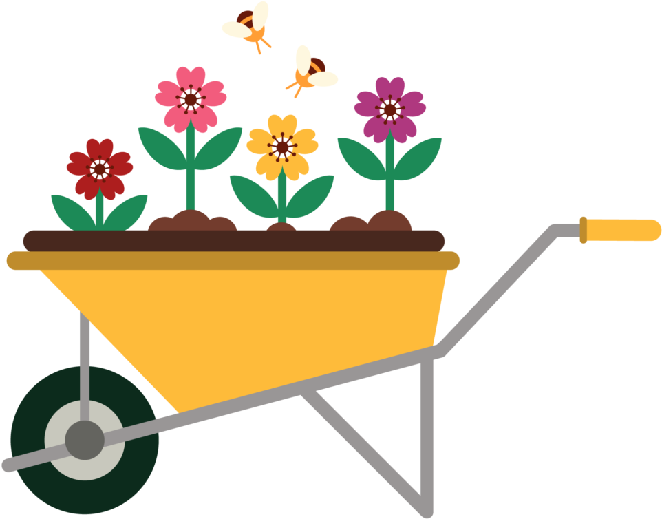 Amplify Your Garden With Vibrant Colors This Summer Clipart (1024x878), Png Download